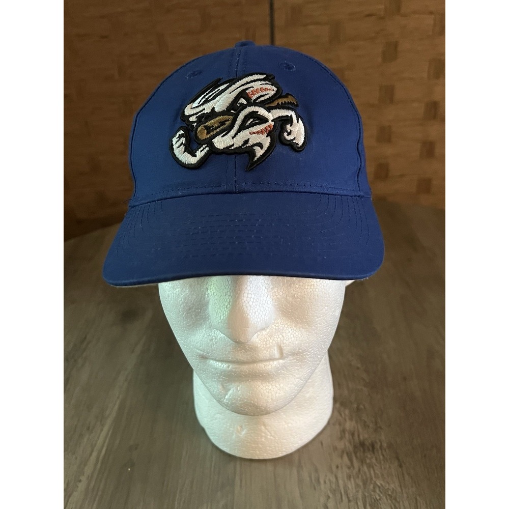 MiLB Omaha‎ Storm Chasers Strapback Hat Baseball Cap Blue Adjustable Youth OSFM